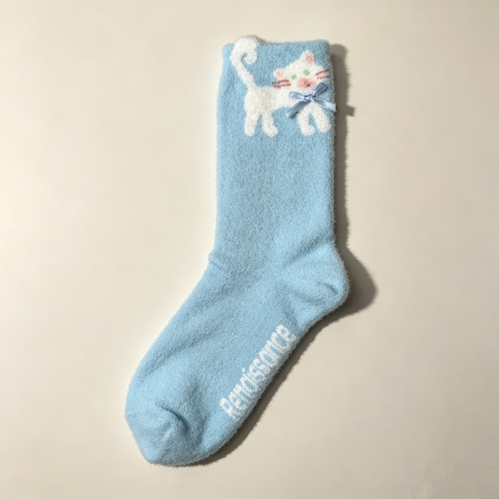 Kawaii Fluffy Winter Lounge Home Socks