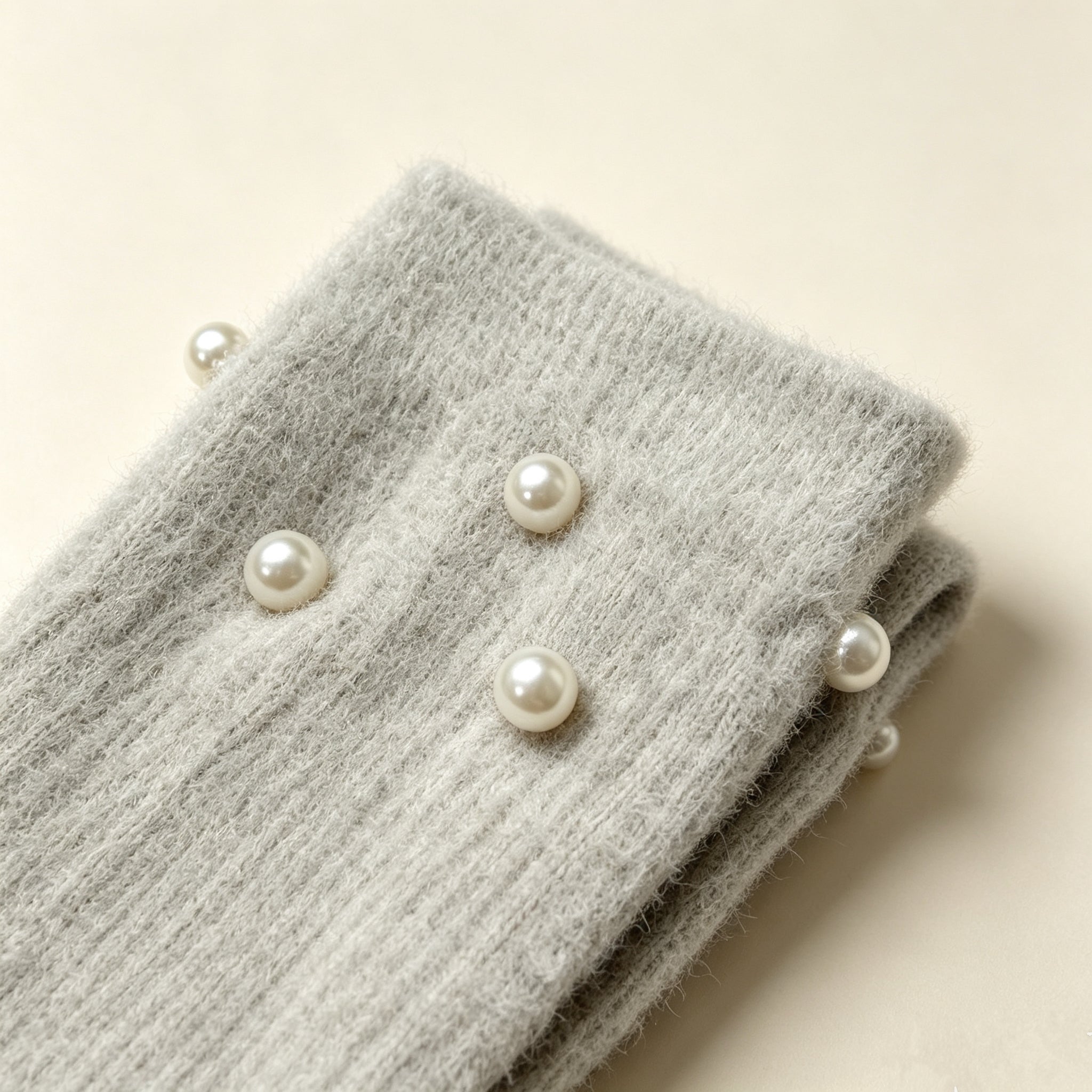 Elegant Fluffy Winter Lounge Home Socks